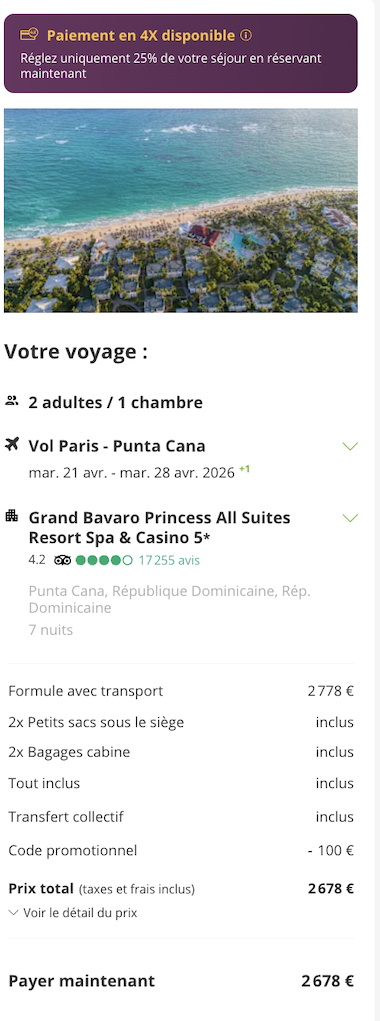 Partner Link perfectstay_fr_packages_wl