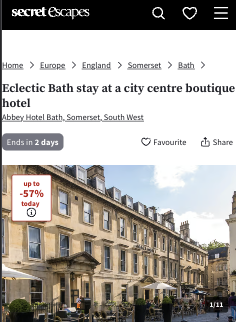 Partner Link secretescapes_uk_packages_direct