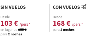 Partner Link voyageprive_es_packages_direct