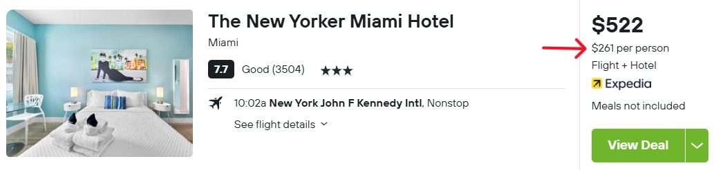 Partner Link kayak_us_packages_wl