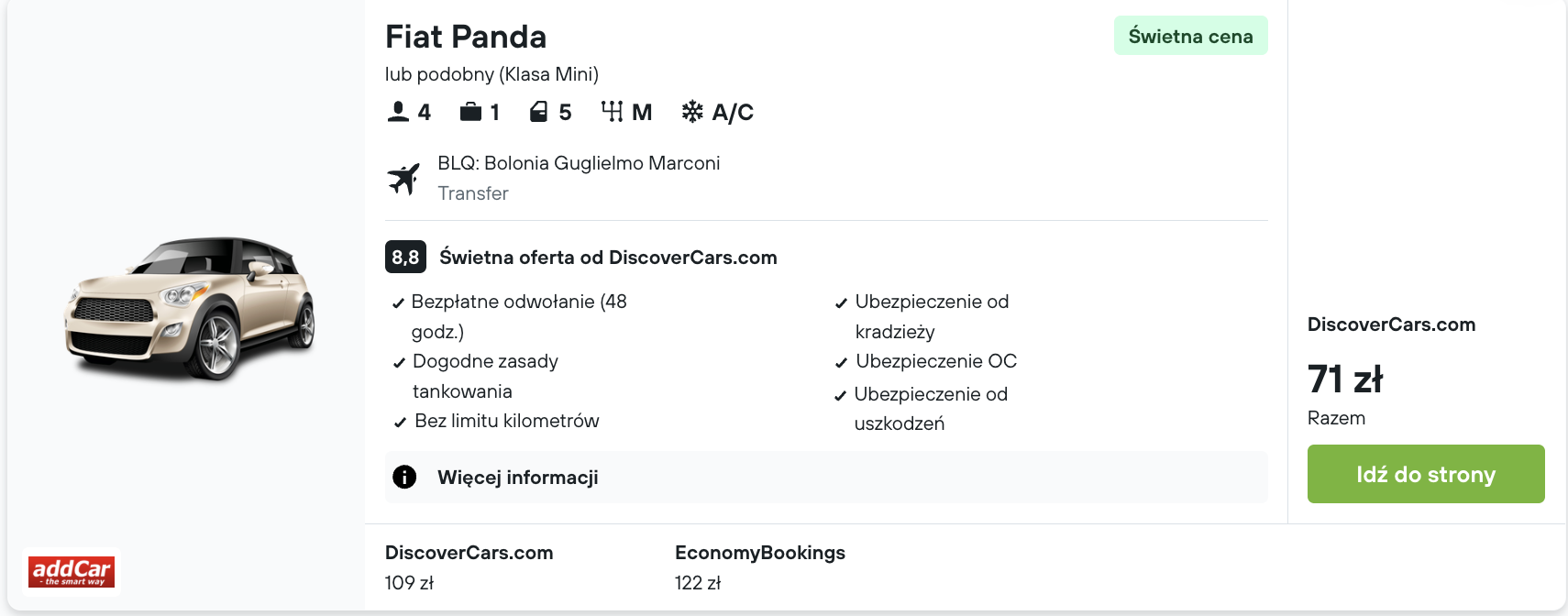 Partner Link kayak_pl_car_wl