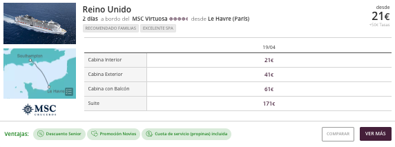 Oferta ⚓️ TOP Cruceros por el NORTE DE EUROPA