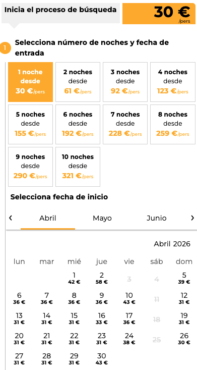 Oferta ☀️ Hotel 4* a pie de playa en Mojácar con media pensión