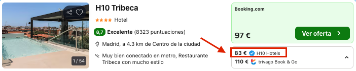 Oferta Madrid en hotel 4* junto al Santiago Bernabéu 🏟️
