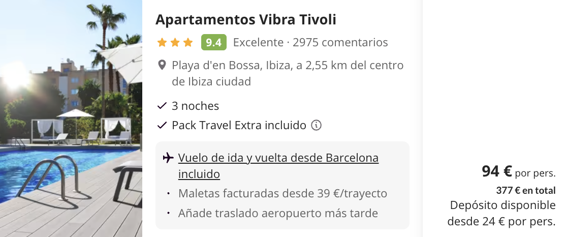 Oferta Viaje a Ibiza en familia 🤩
