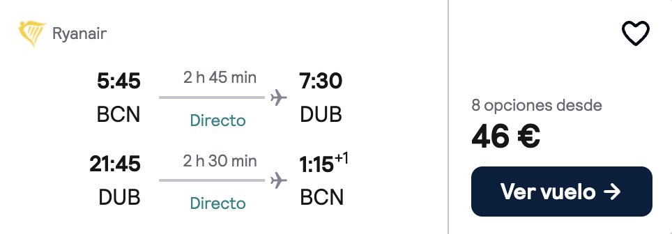 Oferta Viaje low cost a Dublín 🍀