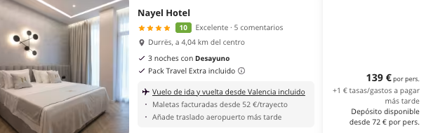 Oferta Viaje a la Costa de Albania ☀️