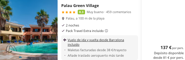 Oferta Cerdeña 4* en Semana Santa 😍