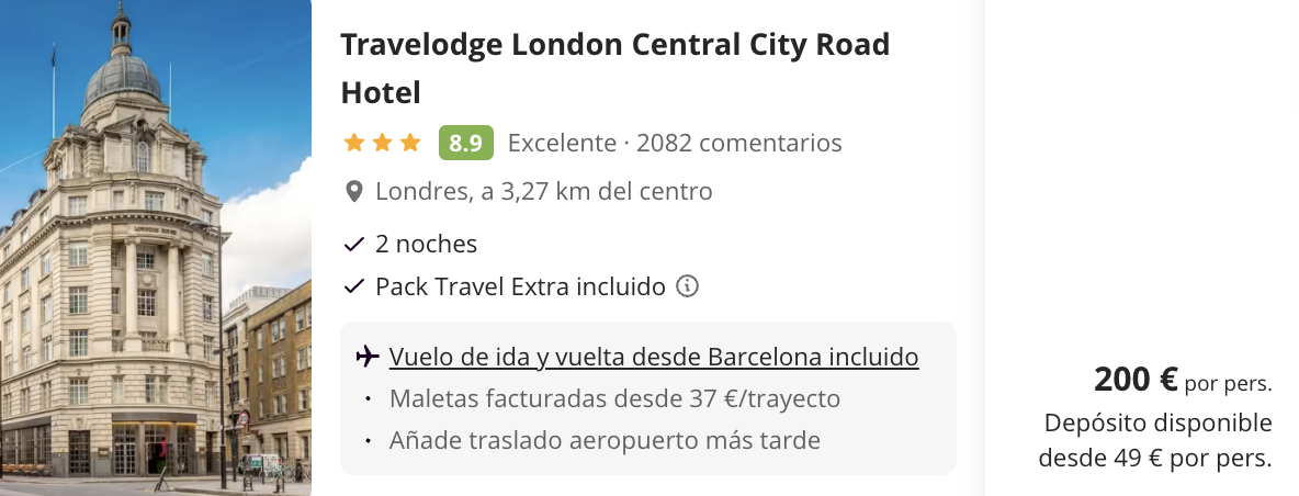 Oferta 🎡 FIN DE SEMANA en Londres 