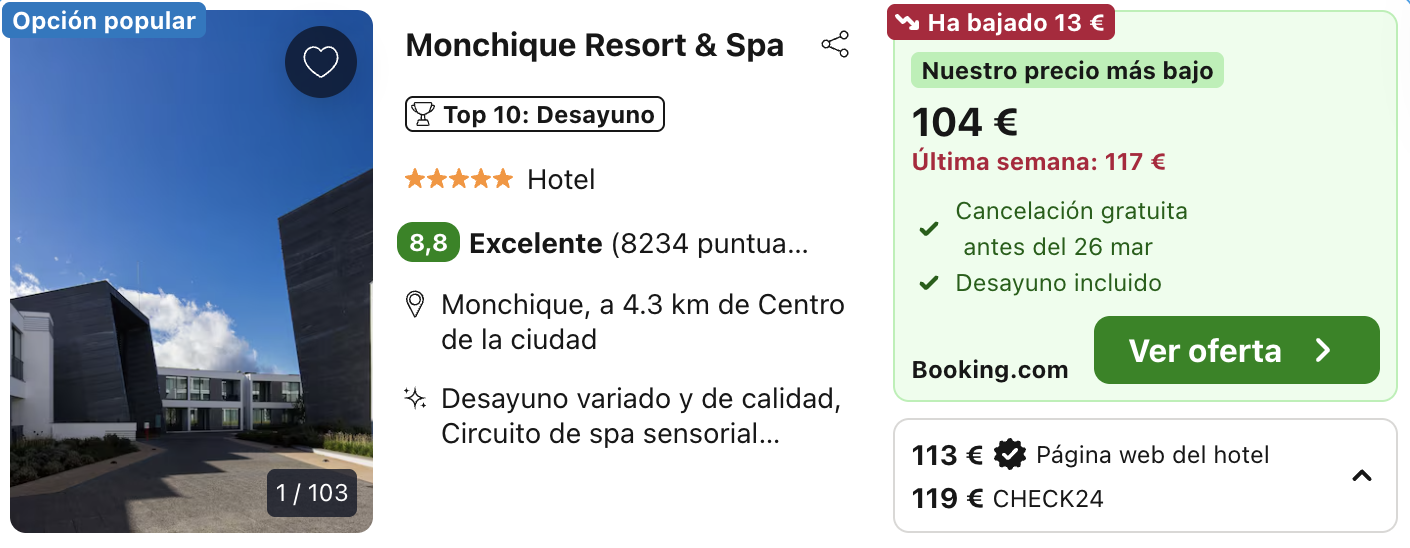 Oferta 💎 Escapada 5* a Algarve 