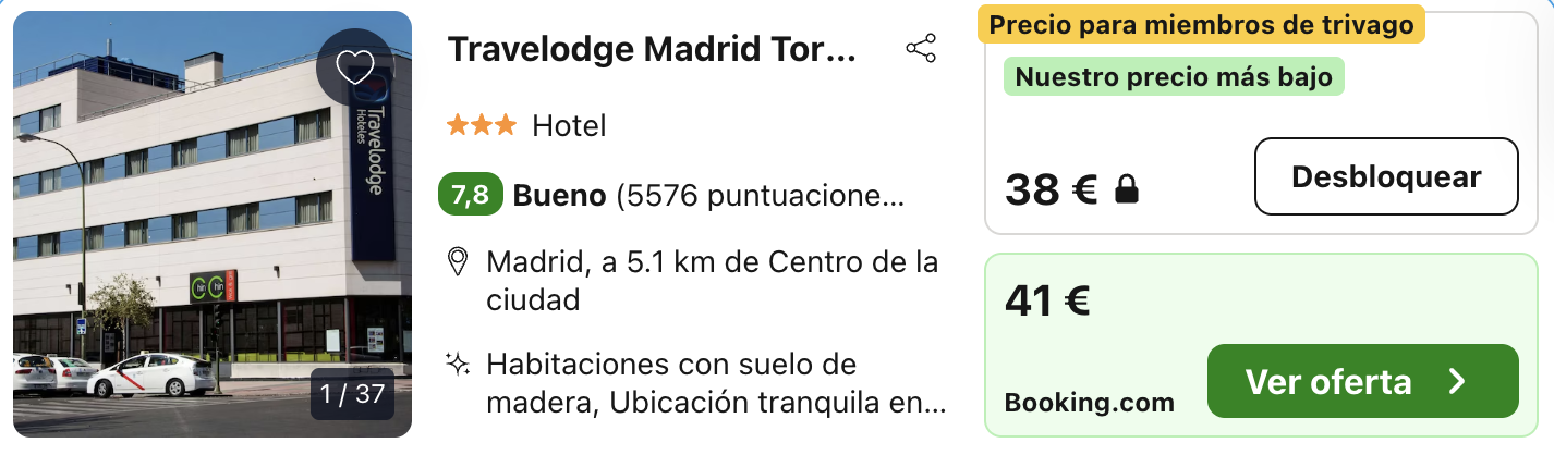 Oferta Escapada low cost a la capital 🌳🐻
