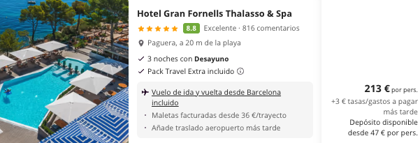 Oferta 💎 ¡Viaje de LUJO a Mallorca! 