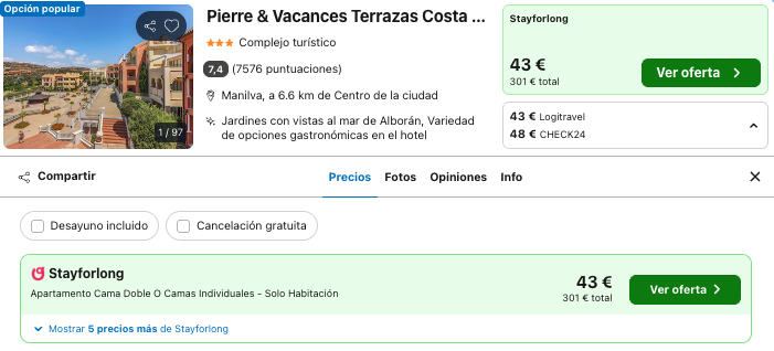 Oferta 🌞 Resort en la Costa del Sol para grupos 🐟