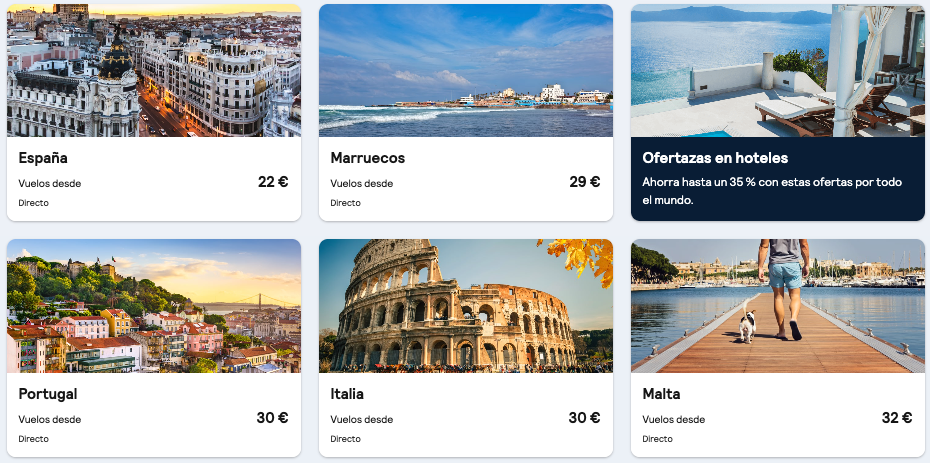 Oferta 🍊 Vuelos baratos en mayo