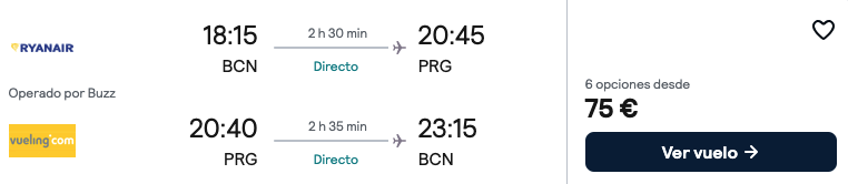 Oferta Viaje barato a Praga 🌹