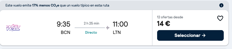 Oferta 💂🏼‍♀️ Vuelos a Londres