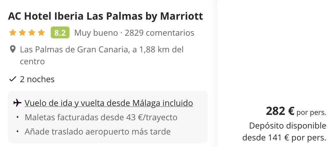 Oferta Semana Santa en Gran Canaria 🌺