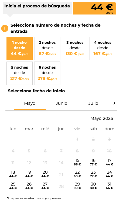 Oferta 🎢  Escapada a Terra Mítica con entradas