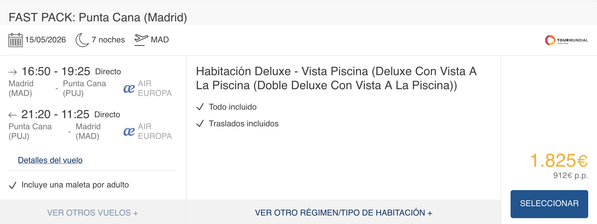 Oferta 🍹Viaje de LUJO ALL INCLUSIVE a Punta Cana