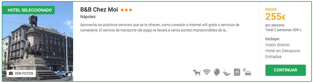 Oferta 🏺 Viaje a Nápoles con visita a Pompeya