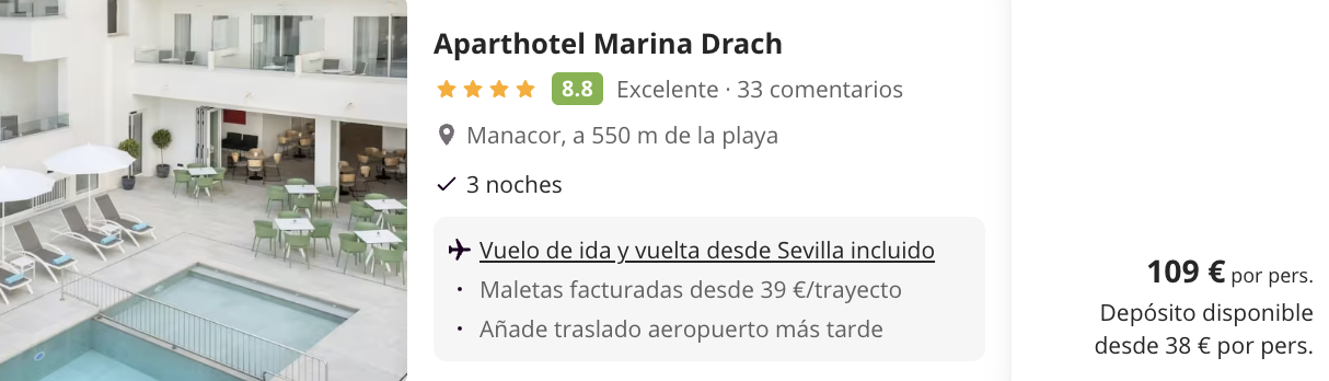 Oferta 🍉 Mallorca 4* con amigos o familia