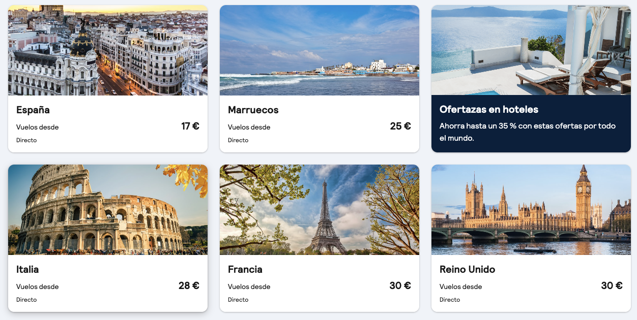 Oferta 🌻 Vuelos baratos en junio