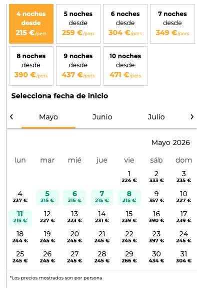 Oferta 🛳 Viaje a Mallorca con TODO INCLUIDO 24H