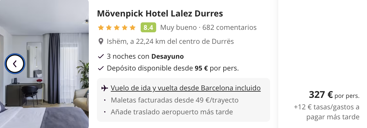 Oferta Verano 5* a la Costa de Albania 🤩