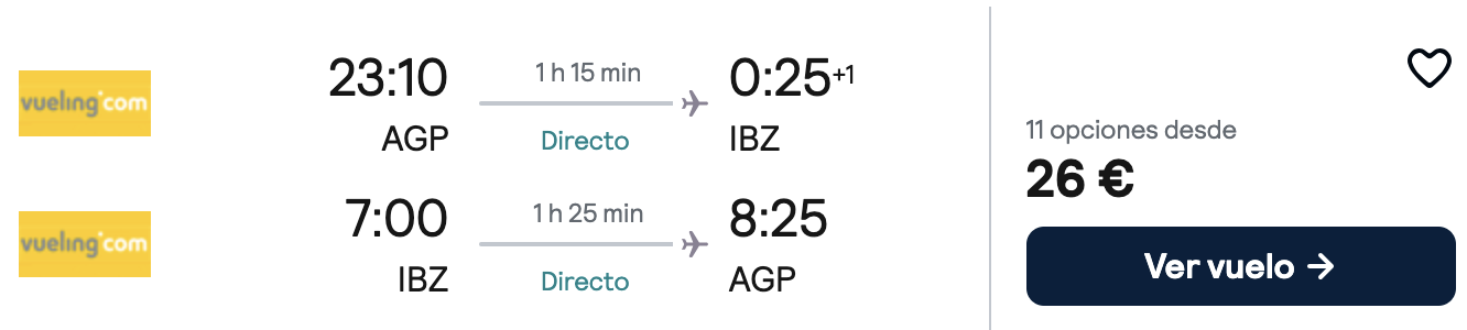 Oferta ⛱️ ¡Vuelos a Ibiza en verano!