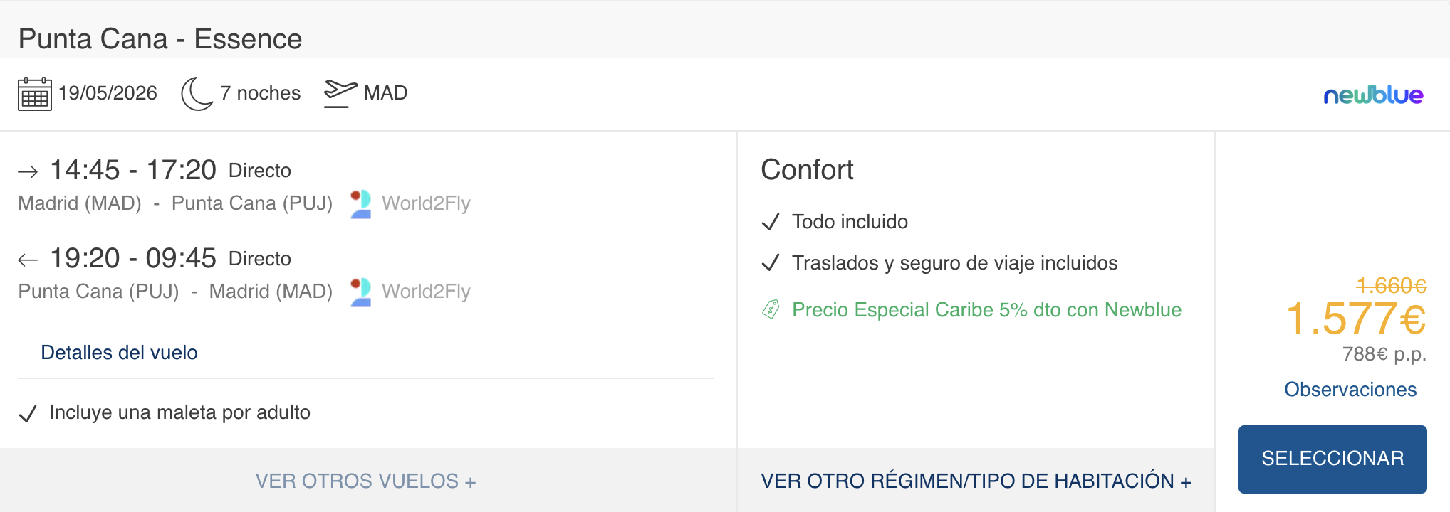 Oferta 🗺️ Paquetes TODO INCLUIDO en el CARIBE 🌴
