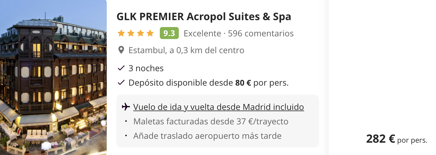 Oferta 🌟 Viaje 4* a Estambul 🕌