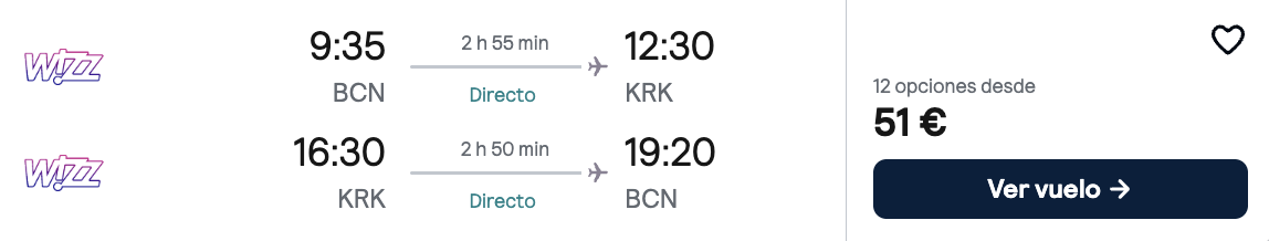 Oferta Viaje a Cracovia con excursión a las Minas de Sal de Wieliczka ✨
