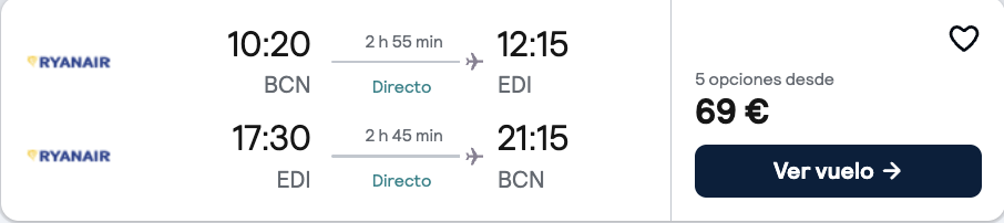 Oferta 🏴󠁧󠁢󠁳󠁣󠁴󠁿 Viaje barato a Edimburgo 