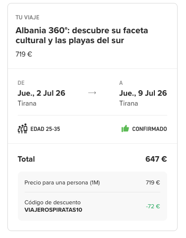 Oferta 😎 Viaja a ALBANIA en VERANO