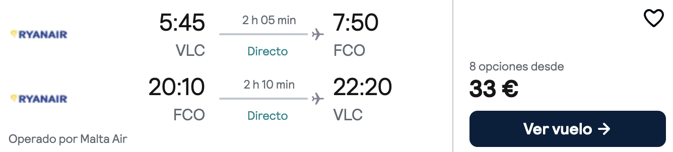 Oferta 🍝 Viaje low cost a ROMA