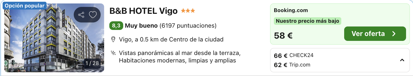 Oferta 🐙 Islas Cíes con hotel y ferry 🐚🏝️