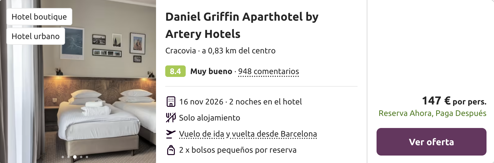 Oferta 😍 Viaje a Cracovia 