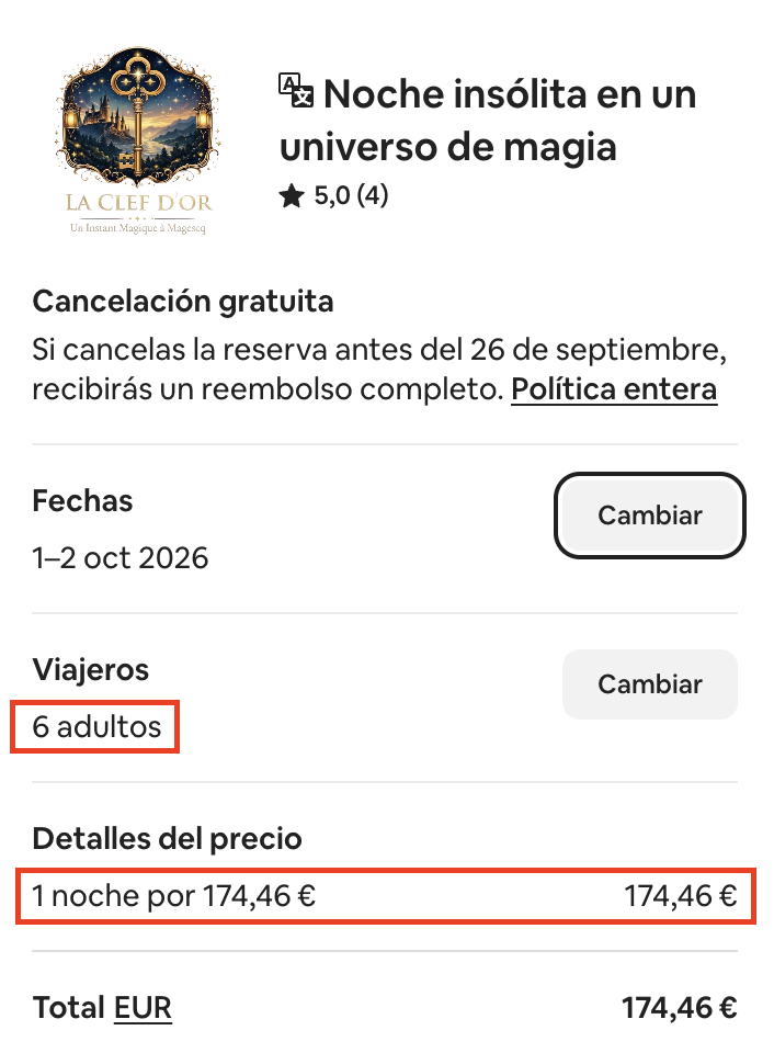 Oferta Un alojamiento mágico inspirado en Harry Potter 🦉