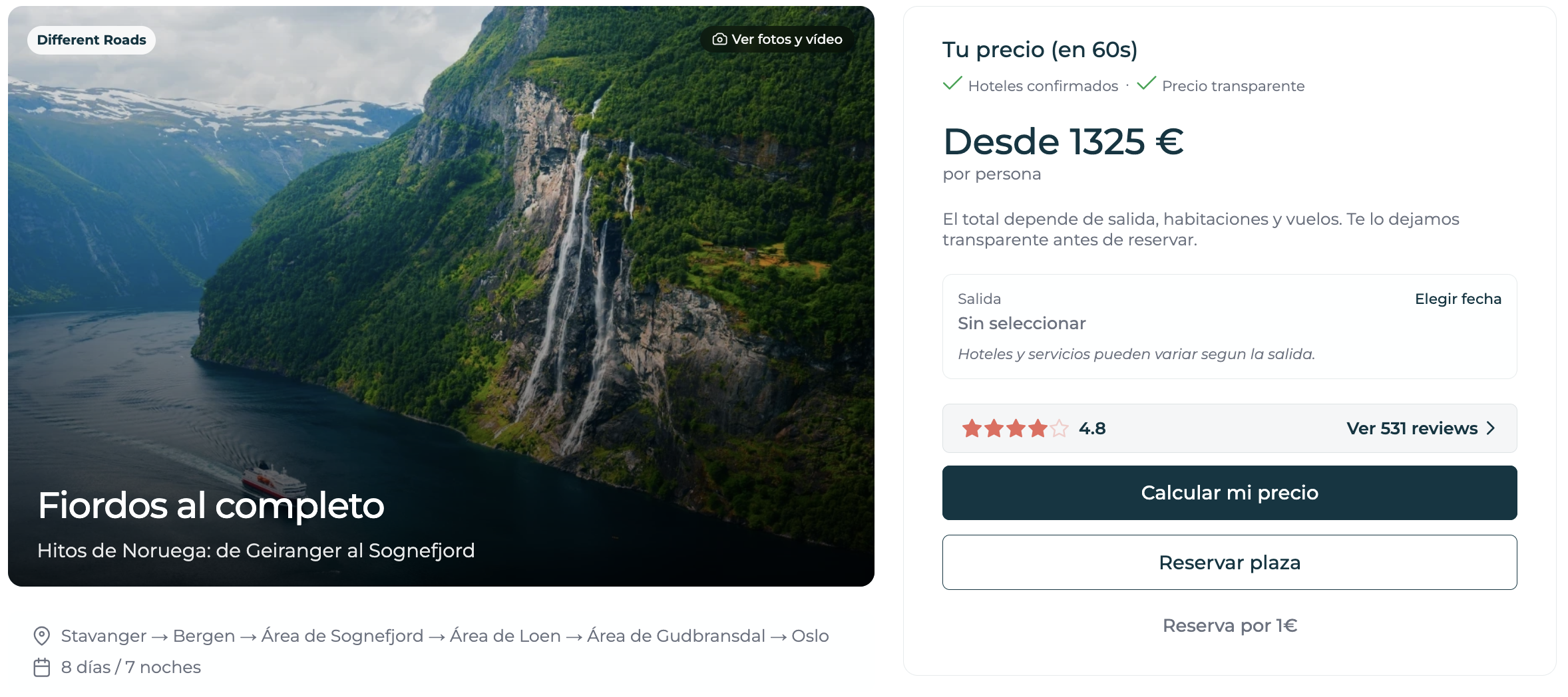 Oferta 🗺️ Tours en familia por los Fiordos Noruegos, Japón, Escocia y más