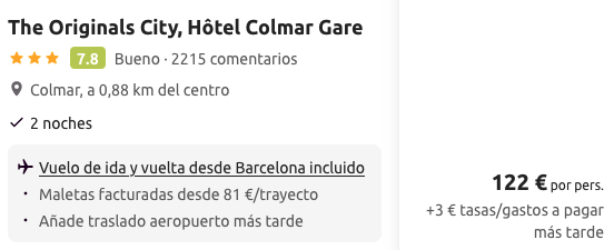 Oferta 🌹 ¡Escapada a Colmar!