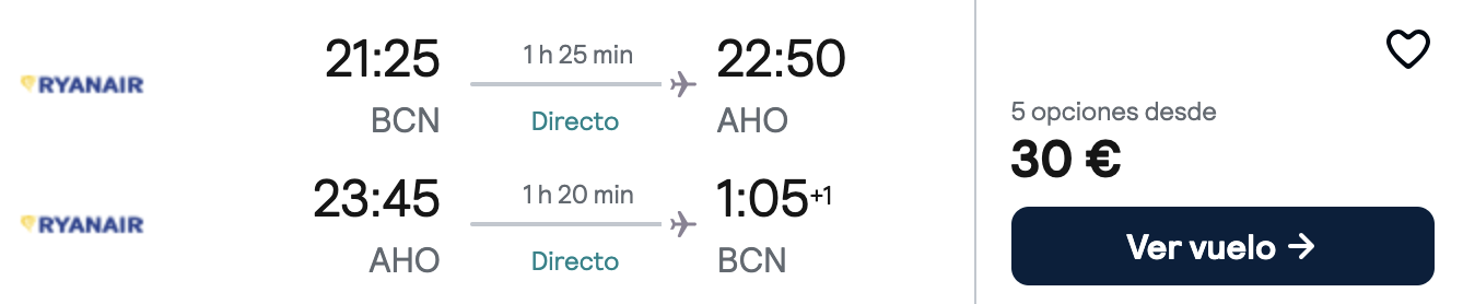 Oferta 🐠 Vuelos a Cerdeña 