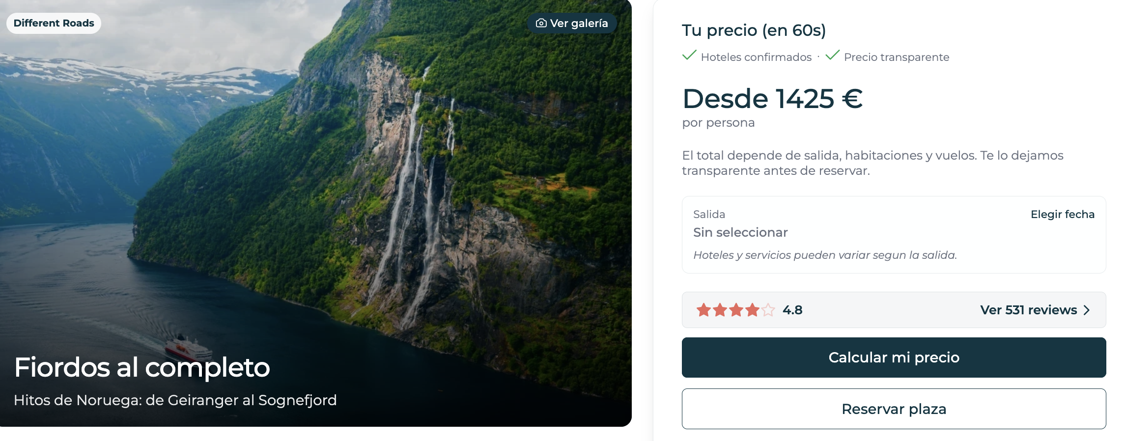 Oferta 🇳🇴 Circuito por los Fiordos Noruegos en VERANO ⛰️