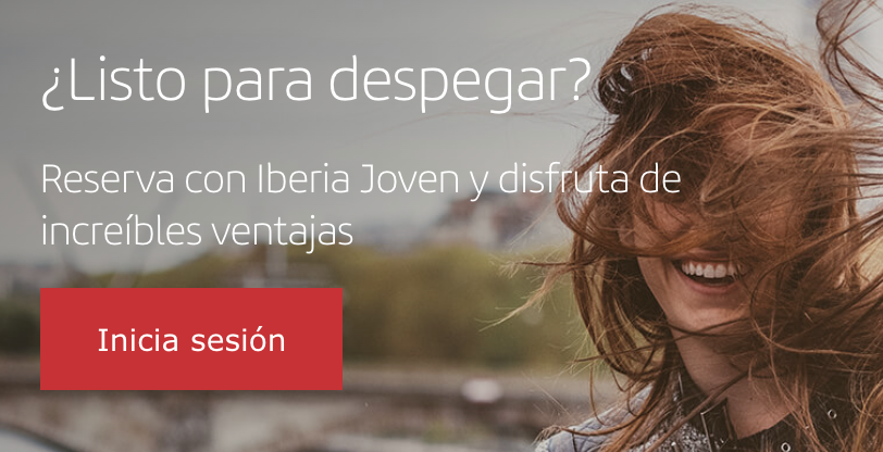 Oferta IBERIA JOVEN ðŸ’¸ Descuentos en vuelos de Iberia