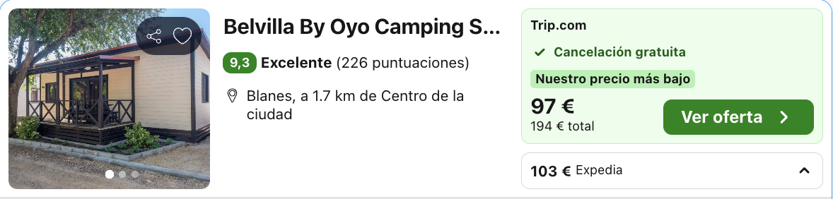 Oferta ☀️ Campings con toboganes para VERANO