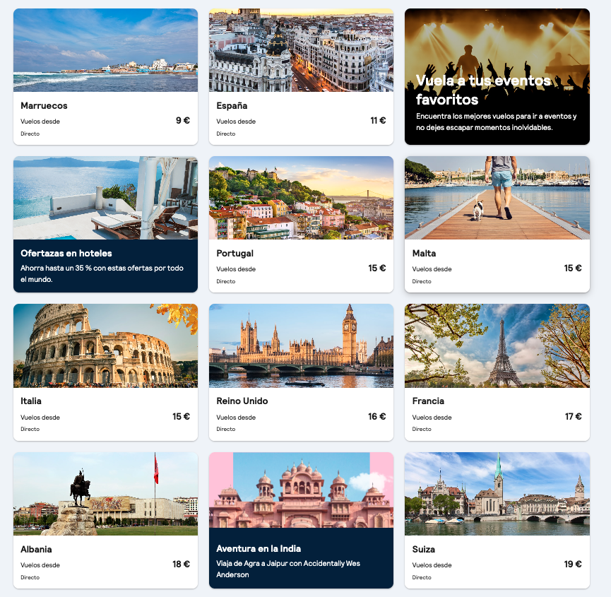 Oferta 💥 Los vuelos más baratos para viajar en agosto