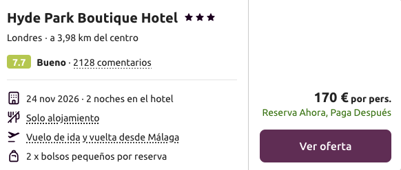 Oferta 🎅 Viaje a los Mercados de Navidad de Londres