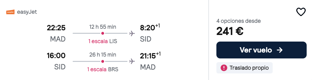Oferta 🦋 Viaje de 7 días a Cabo Verde