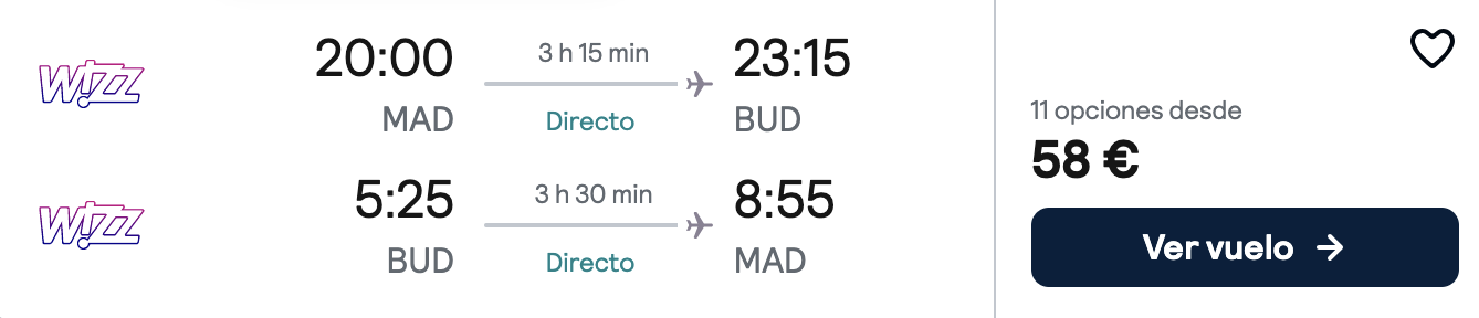 Oferta 🌟 Escapada a Budapest
