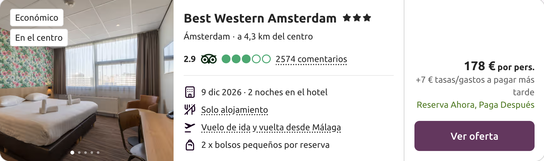 Oferta 🤶 Viaje a Ámsterdam en los Mercados de Navidad y el Festival de las Luces 