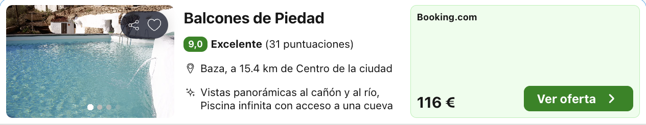 Oferta 😱 Duerme en unas espectaculares casas-cueva 